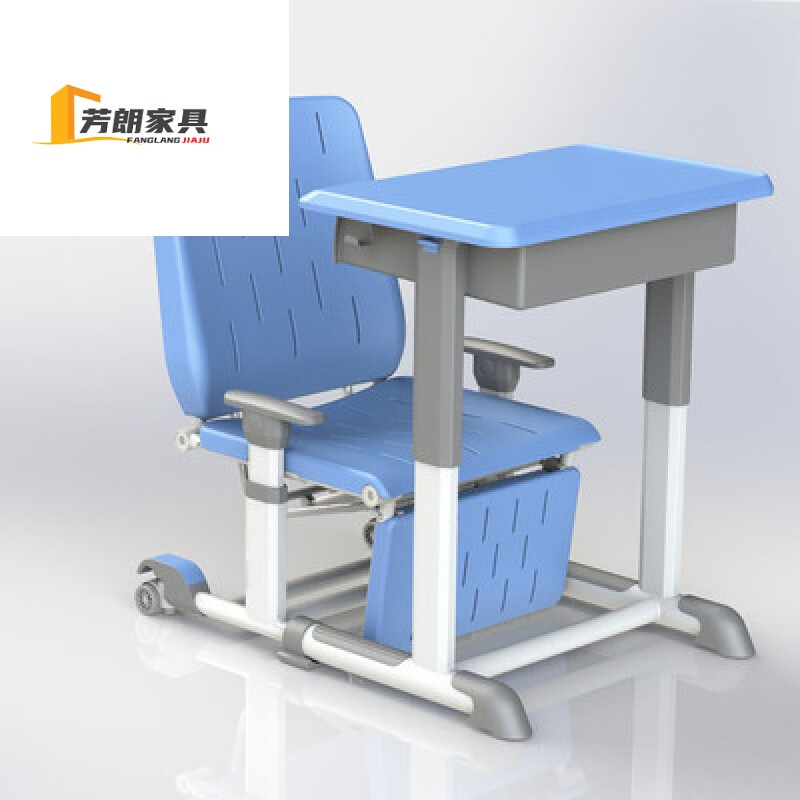温典学习桌中学生小学生中学生午休课桌椅午睡床折叠椅手摇可